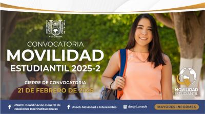 Convocatoria de Movilidad Estudiantil agosto-diciembre 2025