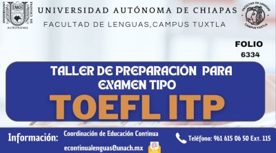 Taller de preparación para examen tipo TOEFL ITP