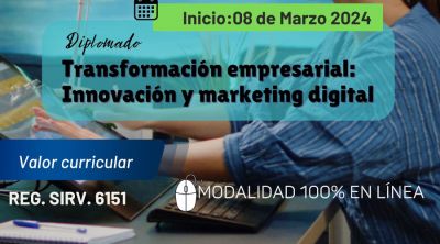 Diplomado en Innovación Empresarial y Marketing